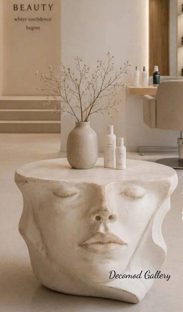 میز دکوراتیو طرح چهره
